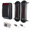 1B-100 DA600+ Perimeter Alarm Beams with Solar Siren & Internal Receiver