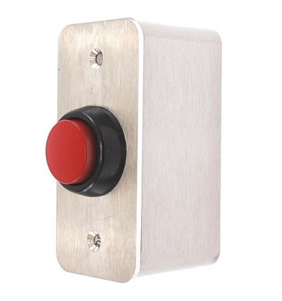 Heavy Duty External Push Button (Red) 