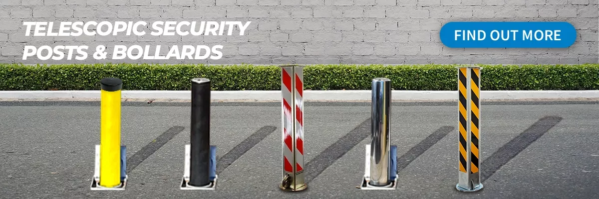 TELESCOPIC SECURITY POSTS & BOLLARDS