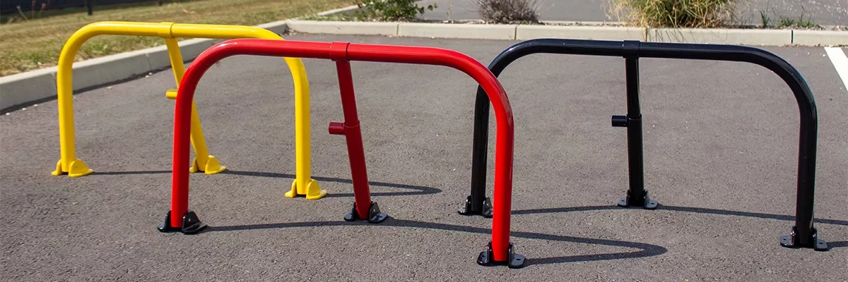 Folding Hoop Parking Posts